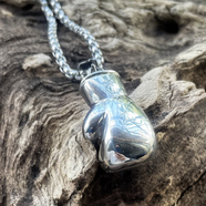 朋克搖滾（Rock  Punk）鈦鋼項鏈 ROCK PUNK霸氣拳擊套男士吊墜高級感嘻哈歐美掛件個(gè)性 吊墜配鏈55cm