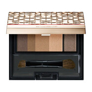 MAQUILLAGE心機彩妝美型五色眉粉兩款可選細膩?lái)樆匀怀志昧Ⅲw3D眉粉4.2g #50 自然棕色 4.2g