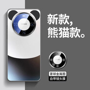 安柏?！卷斉淅鲐げ粔摹窟m用華為mate60pro手機殼mate60保護套菱盾鏡頭全包防摔pro+蛇年遙遙領(lǐng)先 Mate60【熊貓款】自帶鏡頭膜-超防摔 爆摔不壞丨福蛇迎新年