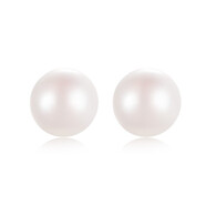 牧笛（MUDI）【附加品】時(shí)尚925純銀珍珠耳釘時(shí)尚百搭簡(jiǎn)約新款輕奢禮物紀念 白色