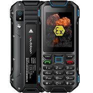 愛(ài)戶外(ioutdoor)F6 Ex本安防爆手機(jī) 化工廠石油燃?xì)庥蛶?kù) 4G全網(wǎng)通IIC T4工業(yè)防爆 化工藍(lán)