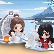 奧迪雙鉆天官賜福群像動(dòng)漫謝憐花城三郎手辦四時(shí)相伴盲盒不倒翁擺件玩具 天官賜福四時(shí)相伴-端盒8只