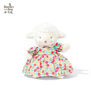 海灣兔Bunnies 小羊公主網(wǎng)紗裙子可愛公仔毛絨玩偶安撫軟萌娃娃生日禮物 A1 彩色波點公主裙 含羊