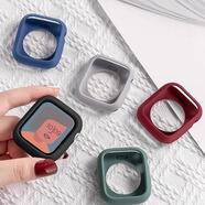 LAZYODD適用iwatch11保護(hù)殼apple watch10/9/8/7/6/SE/5/4/se2代硅膠保護(hù)殼蘋果手表保護(hù)套u(yù)ltra3PC鏤空殼 黑色 49MM表盤【適用·新Ultra3/2/1 】