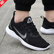 耐克（NIKE）男鞋秋季新款運(yùn)動鞋TANJUN網(wǎng)面透氣輕便跑步鞋經(jīng)典黑白時尚休閑鞋 CI9960-002/FLEX RN 10跑鞋 44.5