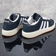 阿迪達(dá)斯（adidas）官方男鞋 新款運(yùn)動(dòng)鞋潮流時(shí)尚耐磨休閑鞋低幫板鞋 JP6335/黑白 40