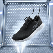 SKECHERS斯凱奇男女鞋透氣輕質(zhì)運(yùn)動(dòng)鞋夏季網(wǎng)布減震時(shí)尚跑步鞋 54354/BKW 男款-黑色/白色 41
