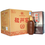磁州酒 磁州窖八 42度濃香型 白酒 糧食高粱酒 整箱4瓶 送禮袋 42%vol 500mL 4瓶 整箱