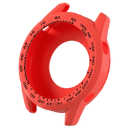 PENC IWATCH 適用華為gt2手表watchgt3表殼Watch3pro運動(dòng)保護套榮耀magic2/GS3i保護殼硅膠新款非原裝官方配件 紅色-硅膠保護殼 適用華為gt2/榮耀2/GS3i手表