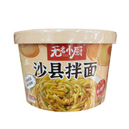 無(wú)名小廚沙縣拌面方便面速食泡面干拌面盒裝非油炸即食香辣麻醬味夜宵 原味 114g*4碗