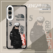 飛克斯適用 一加ace3v手機殼1+ace3v透明硅膠天使眼保護套全包防摔耐磨咒術(shù)回戰動(dòng)漫卡通簡(jiǎn)約軟殼 TS129北面五條悟+壁紙 一加ace3v