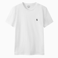 POLO SPORT RALPH LAUREN拉夫勞倫短袖圓領(lǐng)t恤男夏季新款寬松休閑情侶半袖polo大碼男裝 白色 M