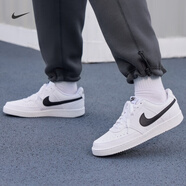 耐克（NIKE）官方COURT VISION LOW男子運(yùn)動鞋秋季透氣板鞋低幫DH2987 101白色/黑/白色 44.5