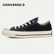 匡威（Converse）男鞋女鞋帆布鞋AllStar中性情侶鞋三星標休閑鞋復(fù)古板鞋16205 162058C 黑色/偏大半碼 40
