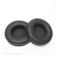 班美蘿適用 森海塞爾 HD25 HD250BT HD25SP-II HD25-1 耳罩耳機套海綿保 蛋白皮黑色/一對