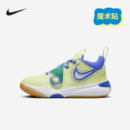 NIKE 耐克兒童籃球運(yùn)動(dòng)鞋TEAM HUSTLE D12魔術(shù)貼易穿脫男女童實(shí)戰(zhàn)球鞋 FN6677-300（HUSTLE D 11） 28 【建議腳長(zhǎng)17cm】