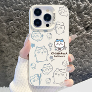 上官游 chiikawa適用iqooz9Turbo+手機殼z9x卡通烏薩奇小八全包防摔硬殼超薄可愛吉伊卡哇保護套 【彩銀殼】透銀-呆萌小八 IQOOZ9TURBO