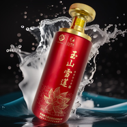 茅江玉山雪蓮醬香型白酒紅色禮盒裝500ml 53%vol 500mL 1瓶