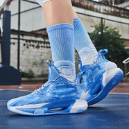 艾弗森籃球鞋男低幫潮流時(shí)尚中學(xué)生青年比賽增高耐磨透氣運動(dòng)鞋女PWA315 北卡藍 39