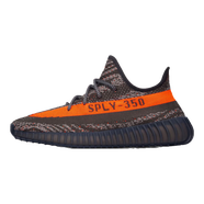 【95成新】阿迪達斯Yeezy Boost椰子350 V3灰橙跑步鞋 HQ7045 UK8碼42  