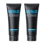 萊蔻萊蔻男士?jì)敉盖逅疵婺?00g面部護理清潔毛孔潔面乳學(xué)生男化妝品 男士洗面奶100g【二瓶】