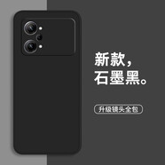 靜微oppok10手機殼k10pro新款保護套K10硅膠軟殼OPPO全包0pp0防摔外殼5G超薄10k簡約oppok純色por男女 OPPO K10Pro【石墨黑】單殼