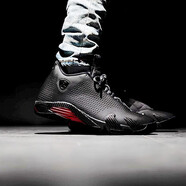 耐克（NIKE）新款男鞋 Air Jordan 14 AJ14 休閑實戰(zhàn)運動籃球鞋 BQ3685-001 法拉利黑 41