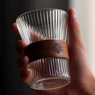 WINTERPALACE主人杯單杯玻璃小茶杯喝茶水杯功夫泡茶杯子家用個(gè)人專(zhuān)用透明 300ml