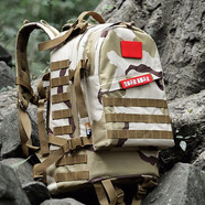盾郎（donow） 戶外戰(zhàn)術(shù)背包軍迷作戰(zhàn)包軍迷彩背包背囊登山包軍迷雙肩包男釣魚攻擊包45L野戰(zhàn)吃雞包 三沙