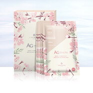 COCOCHICOSME日本AG抗糖面膜兩部曲 金色藍色櫻花修護緊致補水保濕提亮膚色5片 櫻花限定-緊致亢衰