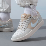 耐克（NIKE）SB FORCE 58滑板鞋男鞋2025秋季新款低幫情侶翻毛皮運(yùn)動(dòng)鞋休閑鞋 DV5476-003灰白卡其 40
