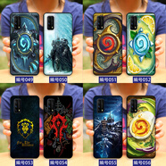 澤錫 vivoiQOO8/S9/S7e/S12/S15玻璃手機(jī)殼iQOOU3磨砂y52s硅膠Y53s    爐石傳說卡牌背-魔獸世界-游戲男女款 磨砂軟硅膠定制-下單型號圖案留言客服