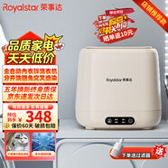 榮事達（Royalstar）全自動洗烘一體迷你內(nèi)衣內(nèi)褲懶人洗衣機嬰兒兒童母嬰洗襪子機高溫煮洗殺菌小型波輪多功能洗衣機 【蛋可白抽水款】升級不銹鋼內(nèi)筒+內(nèi)置抽水泵免安裝