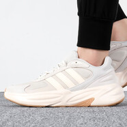 阿迪達斯（adidas）休閑鞋男鞋秋冬季新款低幫透氣輕便防滑減震耐磨運動(dòng)跑步鞋GX6762 GX6762/新貨上市/杏色 42