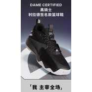 阿迪達(dá)斯（adidas）籃球鞋男鞋 運(yùn)動鞋戶外舒適透氣休閑鞋耐磨緩震防滑實(shí)戰(zhàn)鞋子 GY2439/利拉德8代簽名版 44