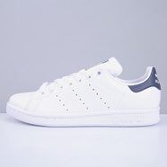 阿迪達斯（adidas）三葉草新款 STAN SMITH 史密斯情侶款經(jīng)典小白鞋休閑板鞋 M20325/深藍標 35.5 (215mm)