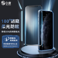 0度 適用蘋果iPhone 11Pro Max鋼化膜 防窺護眼屏保防偷看手機貼膜防指紋防藍光眩光貼膜 11Pro/XS/X-5.8英寸-AG防眩版