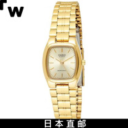 CASIO【日本直郵】CASIO 女士手表基本指針式防水黃金EAW-LTP-1169N-9A