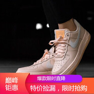 耐克（NIKE）女鞋新款A(yù)F1 空軍一號(hào)GS時(shí)尚低幫耐磨舒適休閑鞋板鞋CV9604-100 AO2132-800 糖果粉 35.5