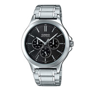 卡西歐（CASIO） 卡西歐(CASIO)手表商務(wù)男士運(yùn)動(dòng)防水三眼指針時(shí)尚石英腕表送男友 MTP-V300D-1A