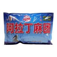 一翁一釣西安阿拉丁麻團(tuán)顆粒藥腥味黑坑鯉魚草魚羅曼老滑魚生口魚秒 麻團(tuán)250克*5袋