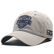 幻美迪新款帽子男潮流春夏季棒球帽出游韓版鴨舌帽女韓版潮帽戶外四季 米色 可調(diào)節(jié)