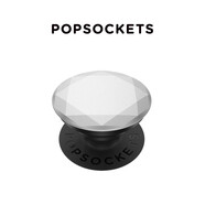 PopSockets 【逛一逛】泡泡騷手機支架氣囊伸縮粘貼替換 金屬銀鉆