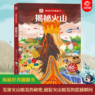呦呦童 揭秘世界系列翻翻書：揭秘火山【巨量趣味科普，激發(fā)好奇心，探秘找答案】