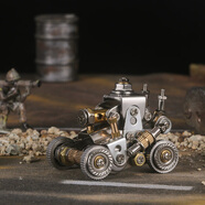 機(jī)械黨（MECHANICAL PARTY）合金裝甲系列盲盒diy手工金屬拼裝模型手辦桌搭擺件節(jié)日禮品男 合金裝甲系列單盒（隨機(jī)發(fā)） 拼裝包（有工具+說明書）