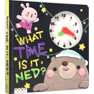 小熊小熊幾點(diǎn)啦？What time is it Ned?（1本）支持小怪獸和小達(dá)人點(diǎn)讀筆