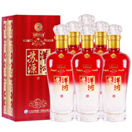 洋河 蘇源洋河 42度480ml 濃香型 口感綿柔 高檔白酒 走親訪友送禮迎賓白酒 蘇源洋河紅6瓶整箱