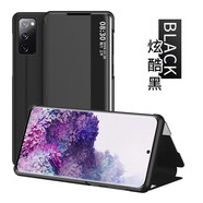 豆圖 SM-G7810三星s20fe手機(jī)殼翻蓋GalaxyS20FE5g韓國s2of全包防摔s20e 三星S20 FE【炫酷黑】送鋼化膜