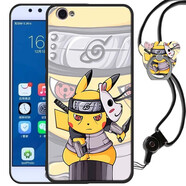 魅上 vivox9手機殼x9plus手機套vivo x9l掛繩x9splus軟殼x9s全包防摔 忍者卡丘 vivo x9/x9L