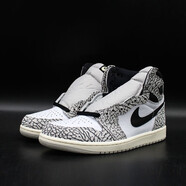 耐克（NIKE）【極速發(fā)貨】 Air Jordan 1 AJ1  翻毛皮做舊籃球鞋 DZ5485-052 灰爆裂 40.5